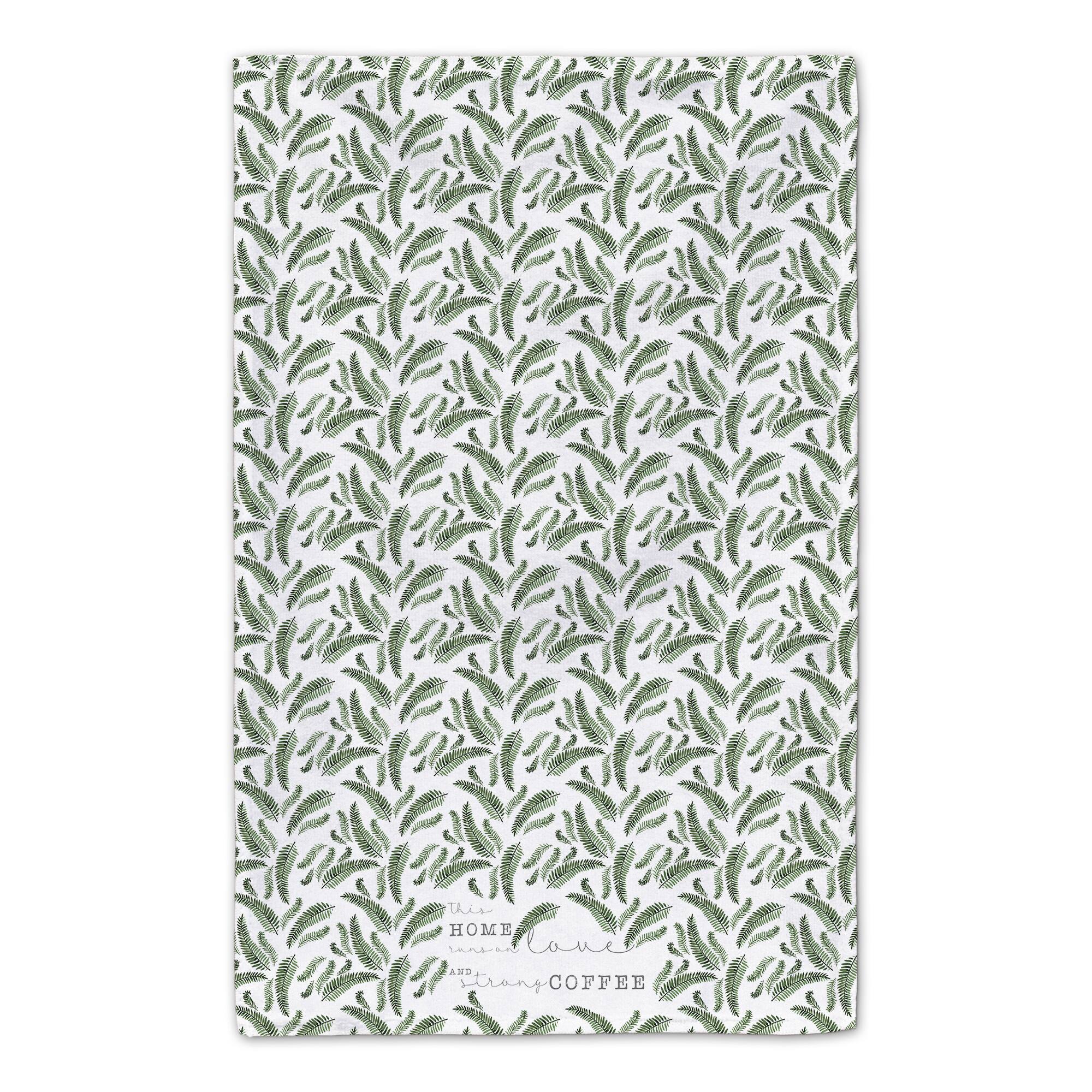 Love & Strong Coffee Tea Towel Set